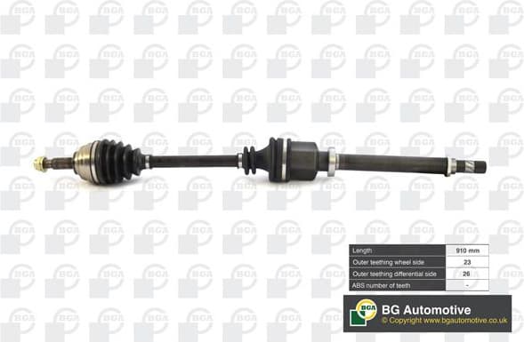 Drive Shaft DS7332RA