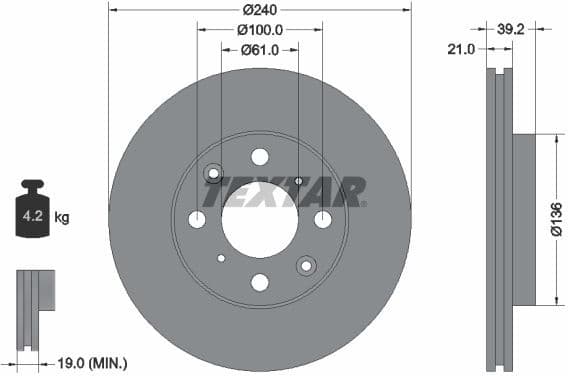 Brake Disc 92110300