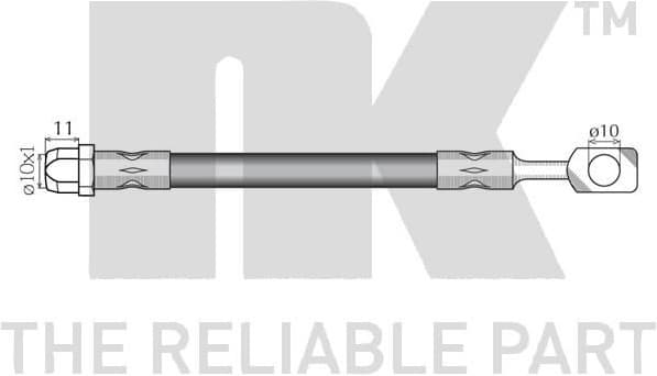 Brake Hose 854024 - image 2