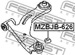 Bellow, ball joint MZBJB-626 - image 2