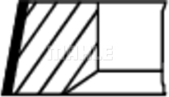 Piston Ring Set 028 RS 00135 0N2 - image 2