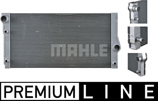 Radiator, engine cooling BEHR *** PREMIUM LINE *** CR 1148 000P