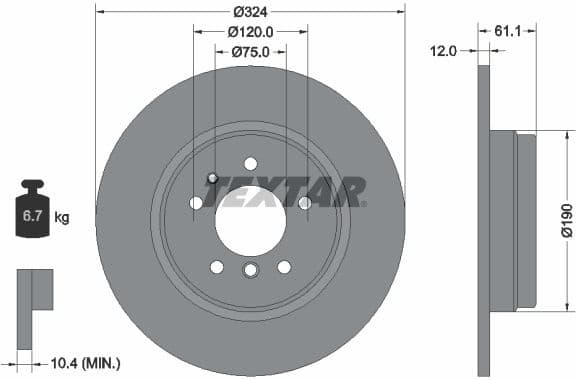 Brake Disc 92058400
