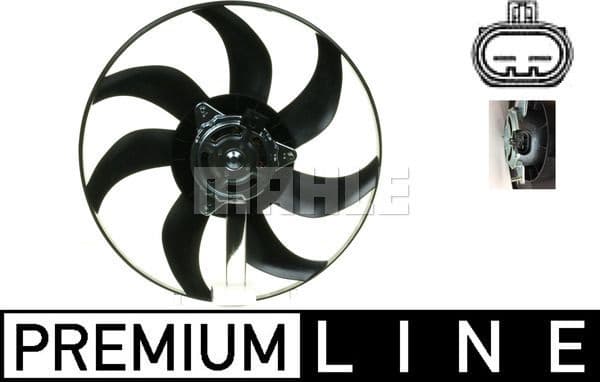 Fan, engine cooling BEHR *** PREMIUM LINE *** CFF 322 000P
