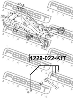 Camber Correction Screw Set 1229-022-KIT - image 2