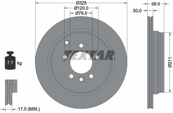 Brake Disc PRO 92147603