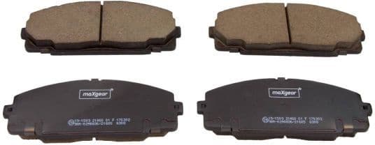 Brake Pad Set, disc brake 19-1509