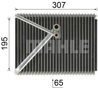 Evaporator, air conditioning BEHR *** PREMIUM LINE *** AE 87 000P - image 12