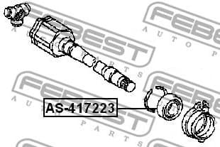 Bearing, drive shaft AS-417223 - image 2