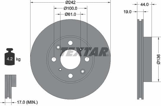 Brake Disc 92060700