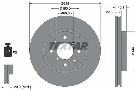 Brake Disc PRO 92232803