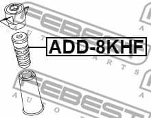 Rubber Buffer, suspension ADD-8KHF