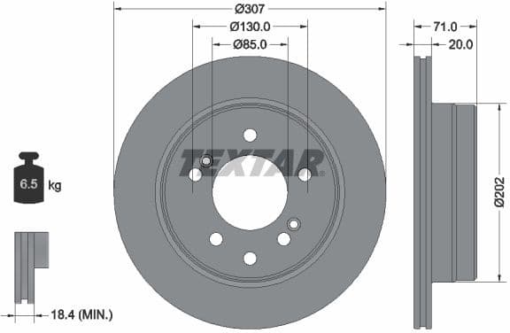 Brake Disc PRO 92203103