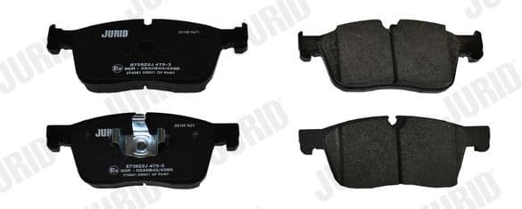 Brake Pad Set, disc brake 573822J - image 2