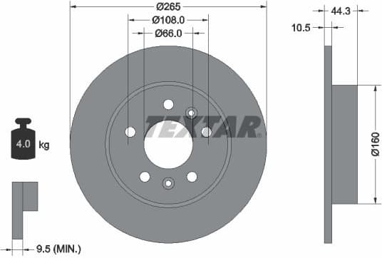 Brake Disc 92065100