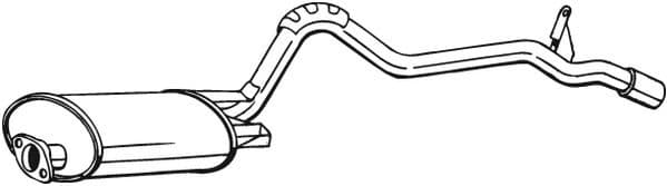 Rear Muffler 283-605