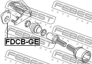 Bearing, drive shaft FDCB-GE - image 2