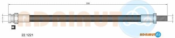 Brake Hose 22.1221