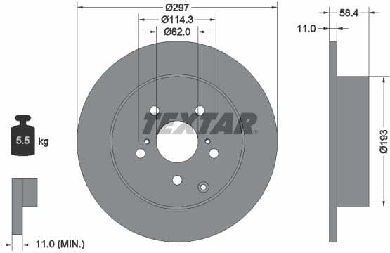 Brake Disc 92222500
