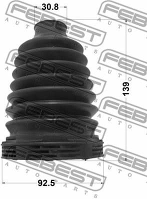 Bellow Kit, drive shaft 2315-T5ATT - image 2