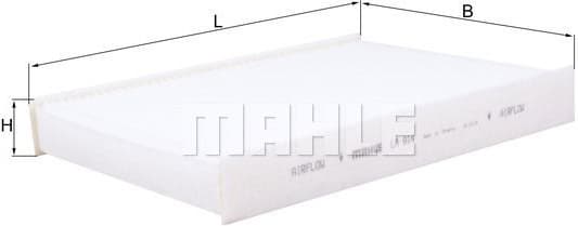 Filter, cabin air LA814