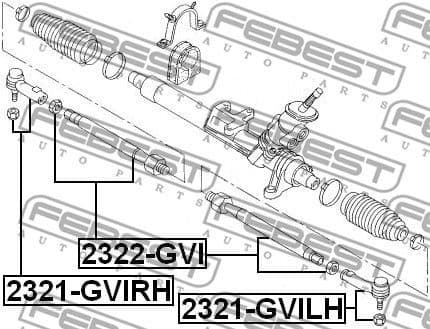 Tie Rod End 2321-GVIRH - image 2