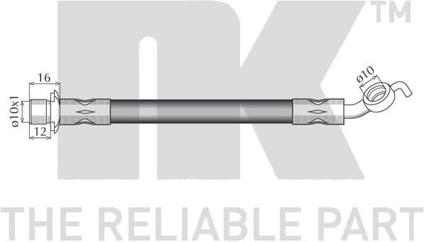 Brake Hose 8545182 - image 2