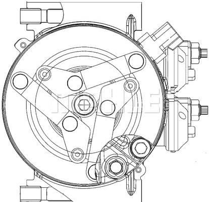 Compressor, air conditioning BEHR *** PREMIUM LINE *** ACP 1366 000P - image 8