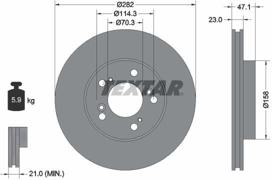 Brake Disc 92101000