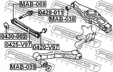 Ball Joint 0420-V97 - image 2