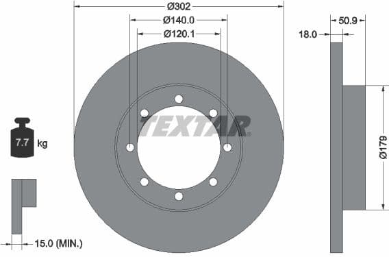 Brake Disc PRO 92230803