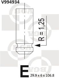 Exhaust Valve V994934