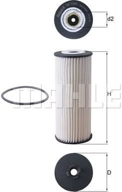Filter oil OX1236D