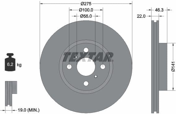 Brake Disc 92156200