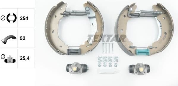 Brake Shoe Set Shoe Kit Pro 84059100