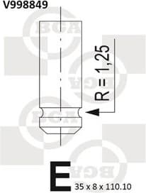 Intake Valve V998849
