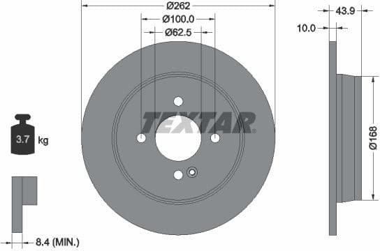 Brake Disc PRO 92242203