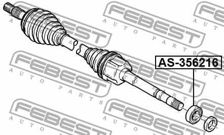 Bearing, drive shaft as-356216 - image 2