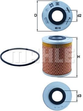 Oil Filter OX15D