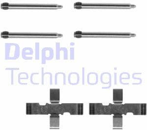 Accessory Kit, disc brake pad LX0095