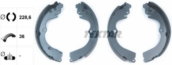 Brake Shoe Set 91045901