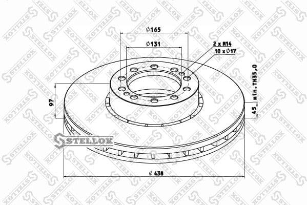 Brake Disc 85-00747-SX