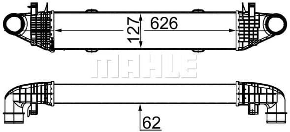 Charge Air Cooler BEHR CI 359 000S