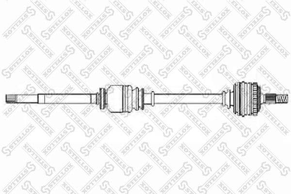 Drive Shaft 158 1765-SX