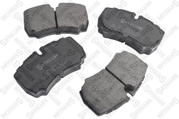 Brake Pad Set, disc brake 000 086B-SX