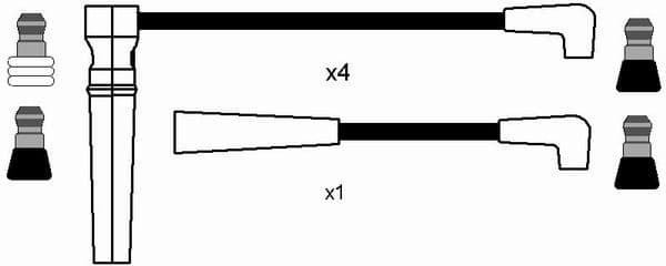 Ignition Cable Kit RC-DW403 - image 2