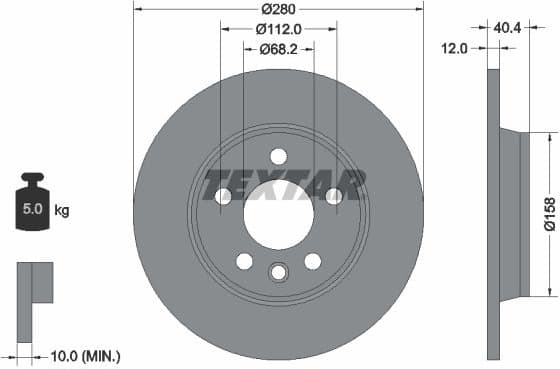 Brake Disc PRO 92083903