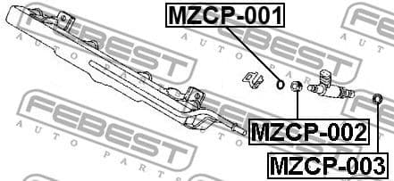 Seal Ring, nozzle holder MZCP-001 - image 2