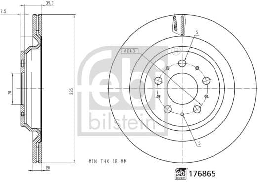 Brake Disc 176865