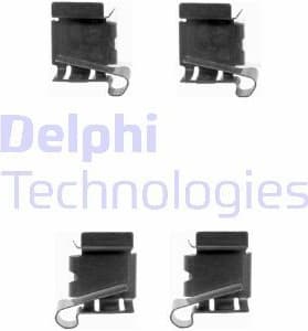 Accessory Kit, disc brake pad LX0390